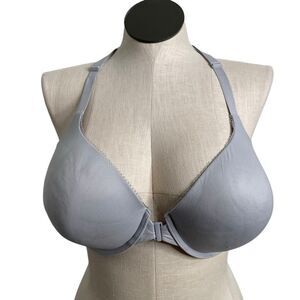 Victoria's Secret Body by Victoria Womens Perfect Shape Racerback Bra 38DDD Blue